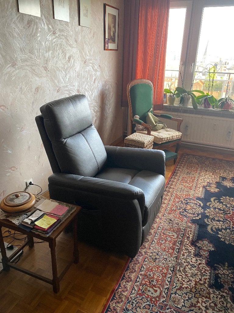relaxzetel, Ophalen, Eenpersoons, 100 tot 125 cm, Zo goed als nieuw