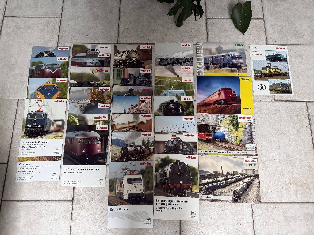 Märklin HO - Trix 33 tijdschriften, Ophalen of Verzenden, Zo goed als nieuw, Boek, Tijdschrift of Catalogus, Märklin