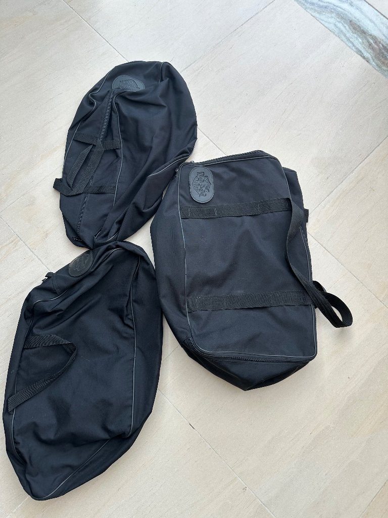 Sac :: jeu de 3 sacs souples pour top case et ..., Motos, Enlèvement, Comme neuf