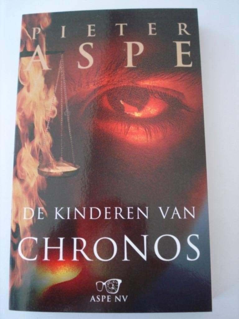 22OZ. Pieter Aspe De kinderen van Chronos Aspe NV, Pieter Aspe, Envoi, Belgique, Comme neuf