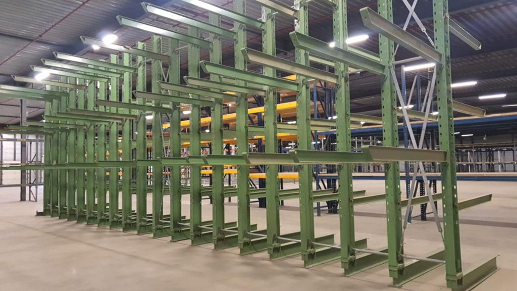 Draagarmstelling en palletstelling, Zakelijke goederen, Kantoor en Winkelinrichting | Magazijn, Stelling en Opslag, Ophalen