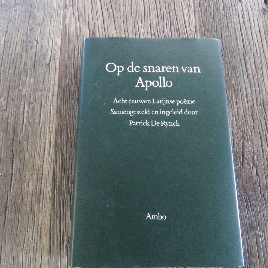 Patrick De Rynck Op de snaren van Apollo, Boeken, Ophalen of Verzenden