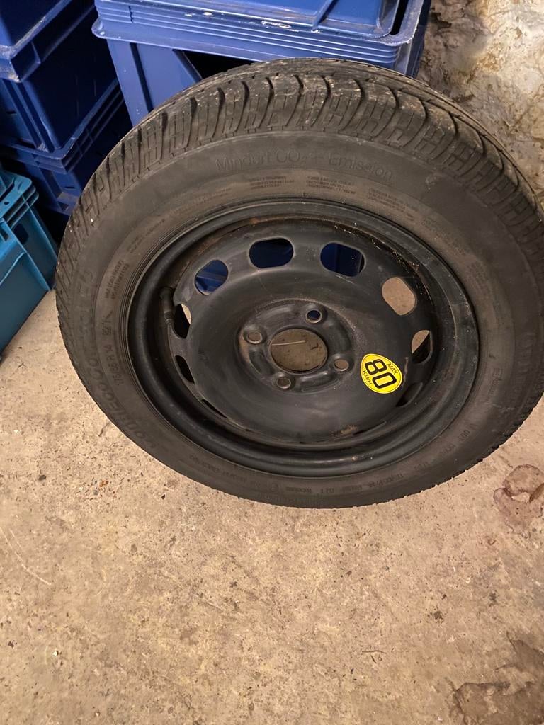 Roue de secours ford continental 175/65/14, Enlèvement