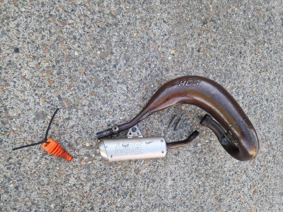 Hgs uitlaat yamaha yz65, Motos, Enlèvement ou Envoi