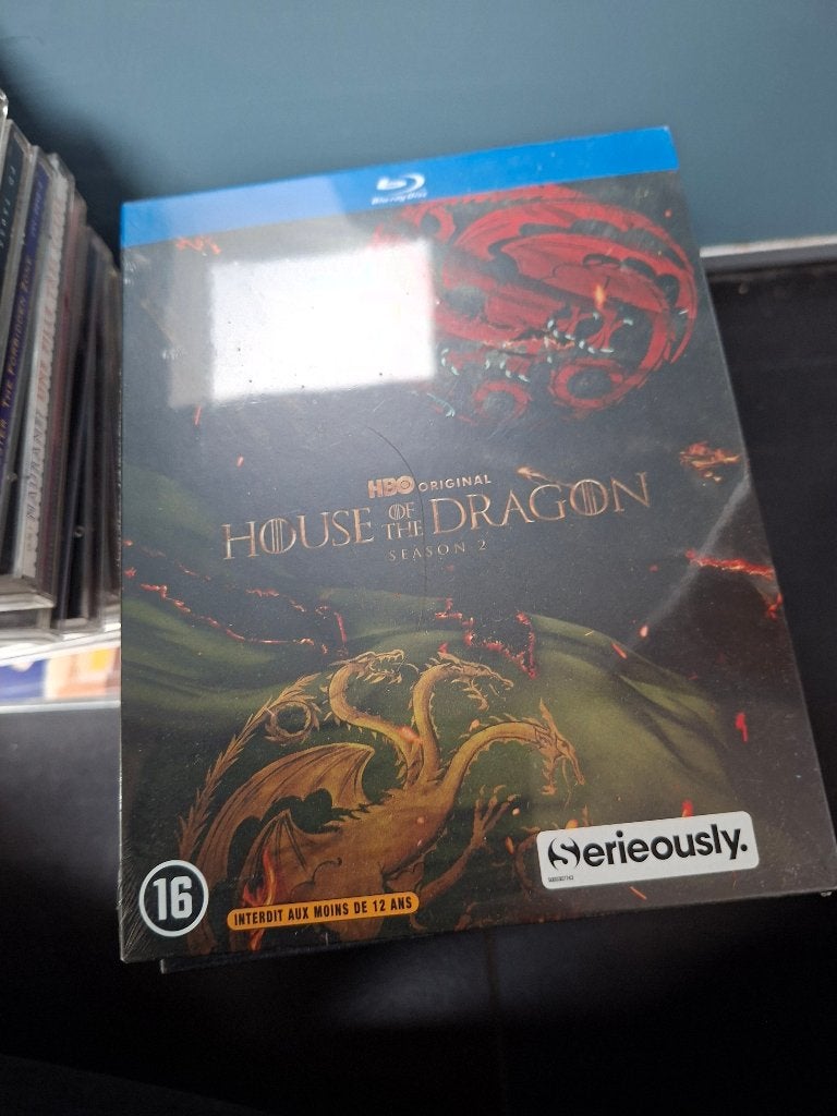 blu-ray - house of the dragon seizoen 2 - 4 disc - sealed, Vanaf 16 jaar, Ophalen of Verzenden, Blu-ray, Nieuw in verpakking