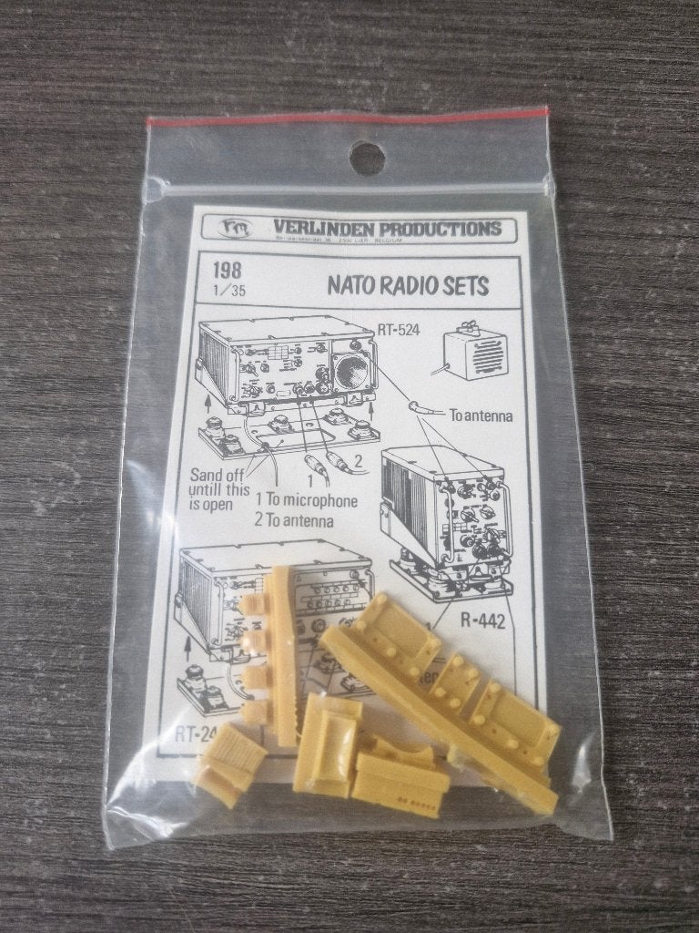 Verlinden 1/35 NATO Radio Sets, Ophalen of Verzenden, Nieuw, 1:35 tot 1:50, Diorama