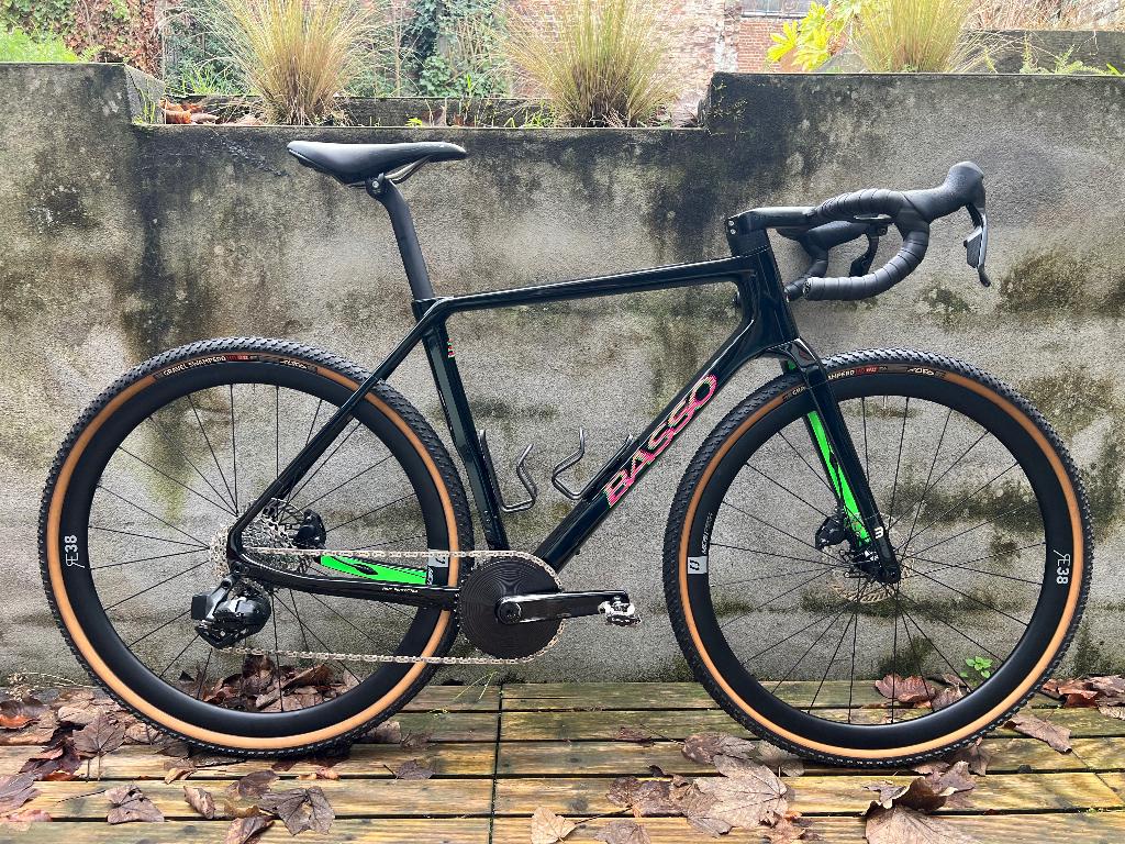 Basso Palta Gravel - Rival AXS - Roues en carbone, Autres marques, 10 à 15 vitesses, Comme neuf, Enlèvement
