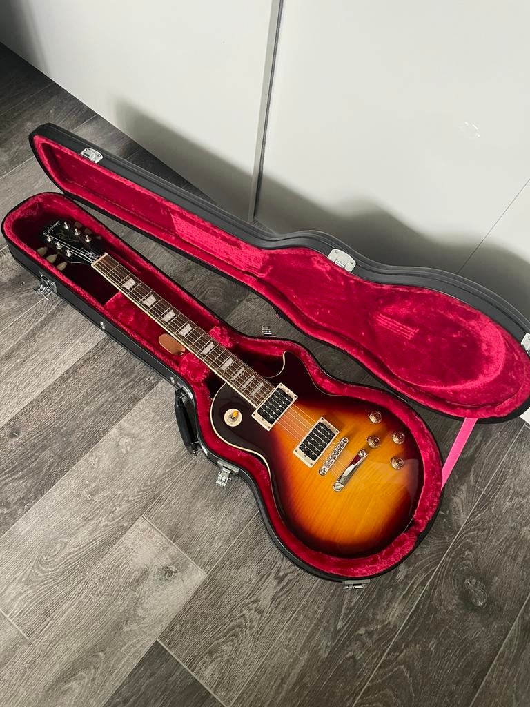 RUILEN: Epiphone Les Paul Slash November burst met koffer, Ophalen, Zo goed als nieuw, Epiphone