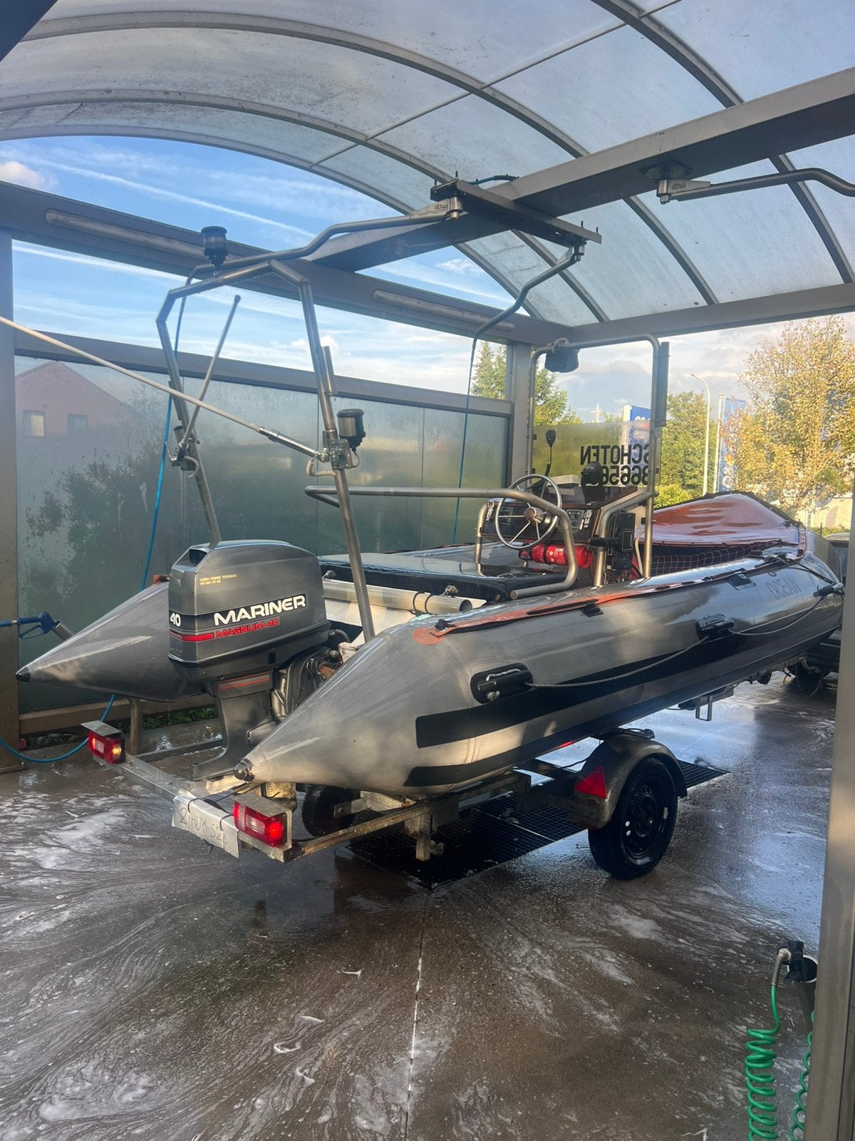 Robbere boot, Enlèvement, Utilisé