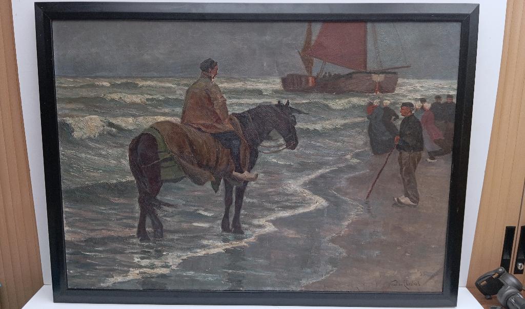 PAUL DE CHESTRET (1875-1942) GRAND TABLEAU, Antiquités & Art, Art | Peinture | Classique, Enlèvement ou Envoi