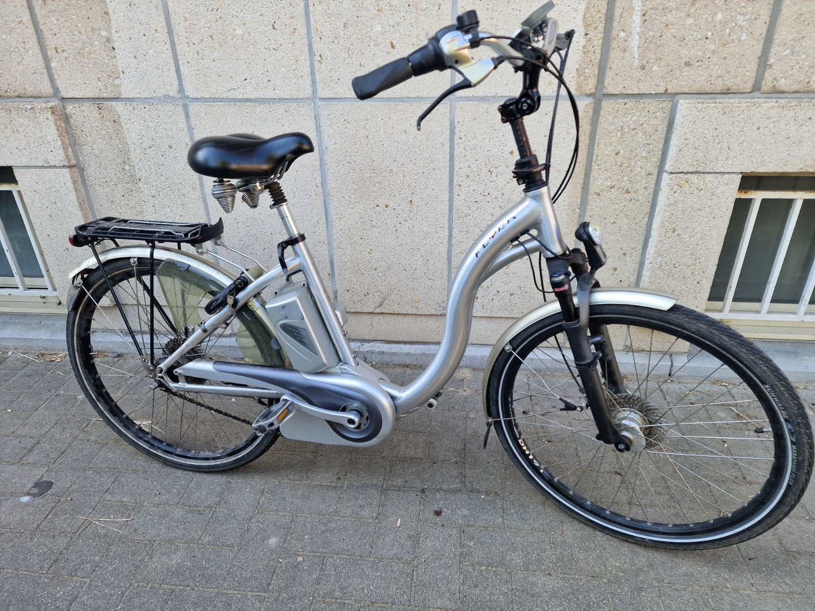 elektrische fiets, Ophalen