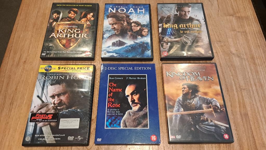 DVD-pakket uit mijn collectie – Historisch getint, CD & DVD, DVD | Action, Enlèvement, Utilisé, Autres genres