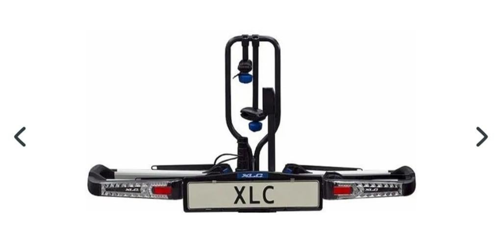 Fietsendrager XLC Azura LED voor 2 elektrische fietsen, Ophalen