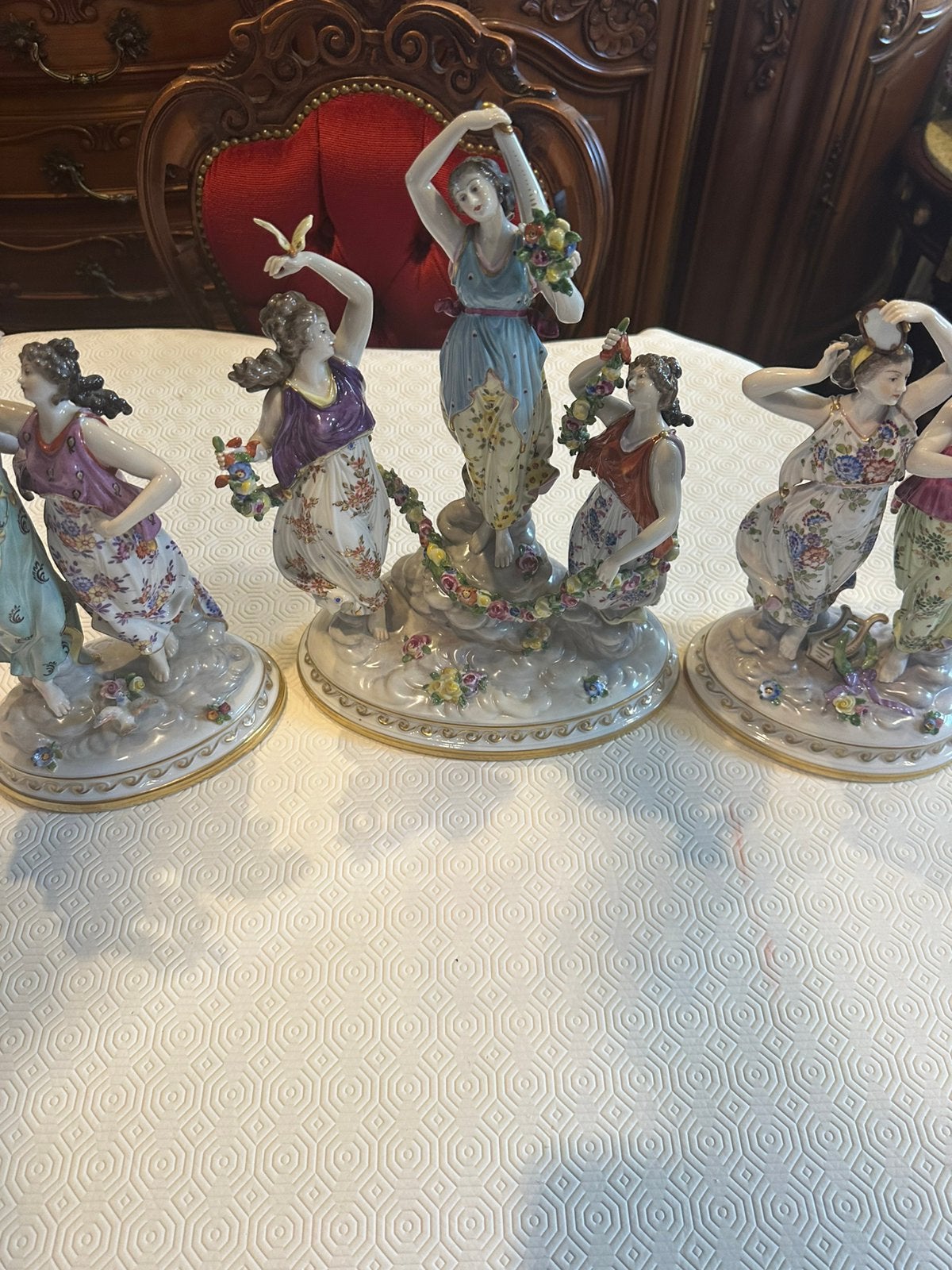 Lot….. prachtige Duits porselein, Ophalen of Verzenden