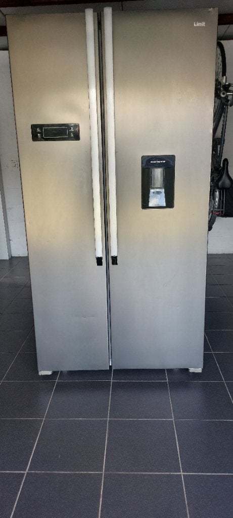 Americaanse diepvries helft frigo, Classe énergétique A ou plus économe, 160 cm ou plus, Comme neuf, Enlèvement