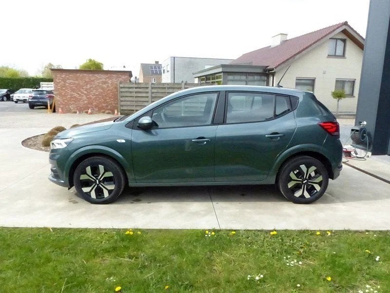 Dacia Sandero Expression, camera, PDC achter, Android Auto,, Auto's, Dacia, Automaat, Stof, Gebruikt, USB