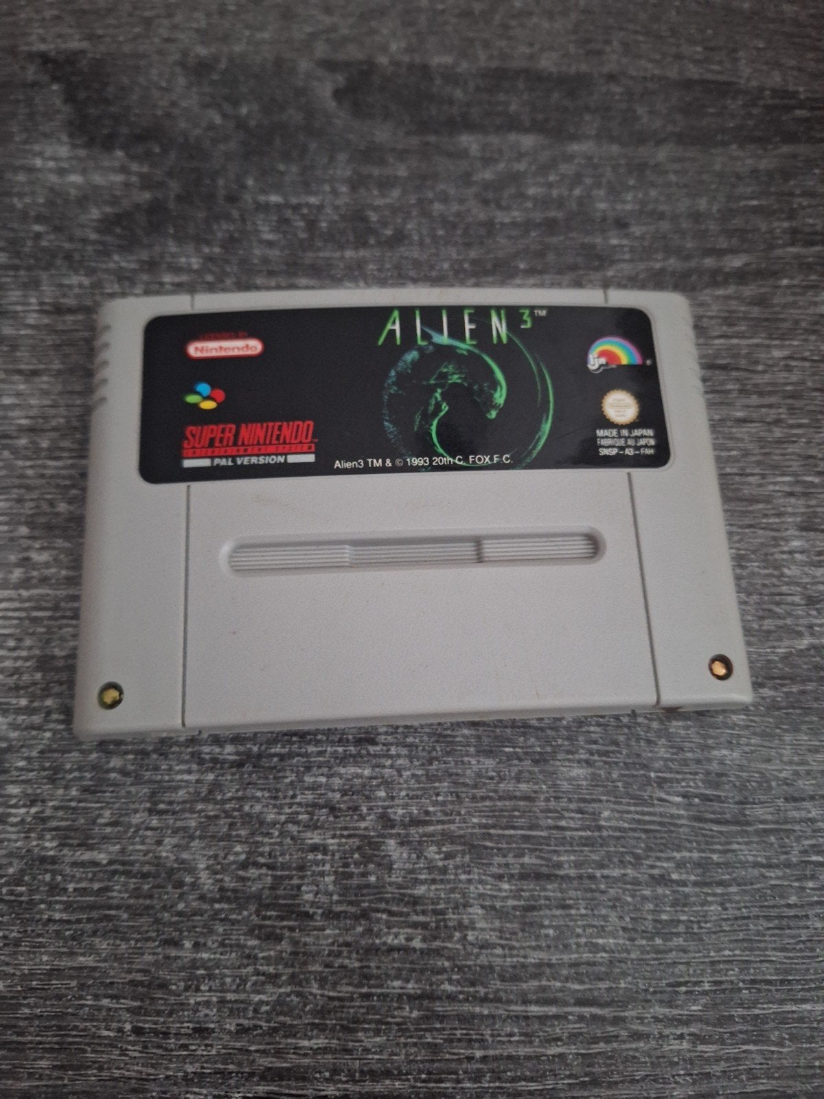 Alien 3 snes cart, Games en Spelcomputers, Games | Nintendo Super NES, Ophalen