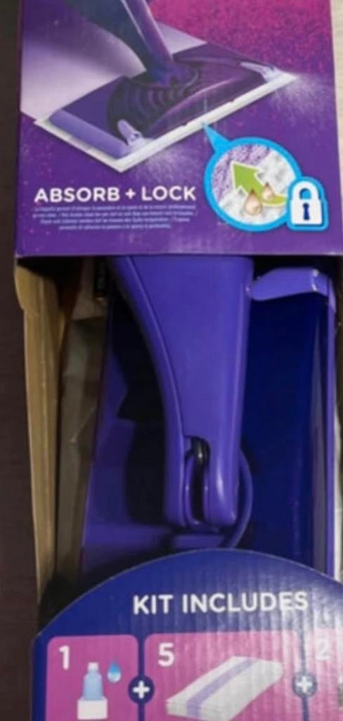 SWIFFER reinigingsset, Huis en Inrichting, Schoonmaakartikelen, Ophalen, Bezem of Borstel