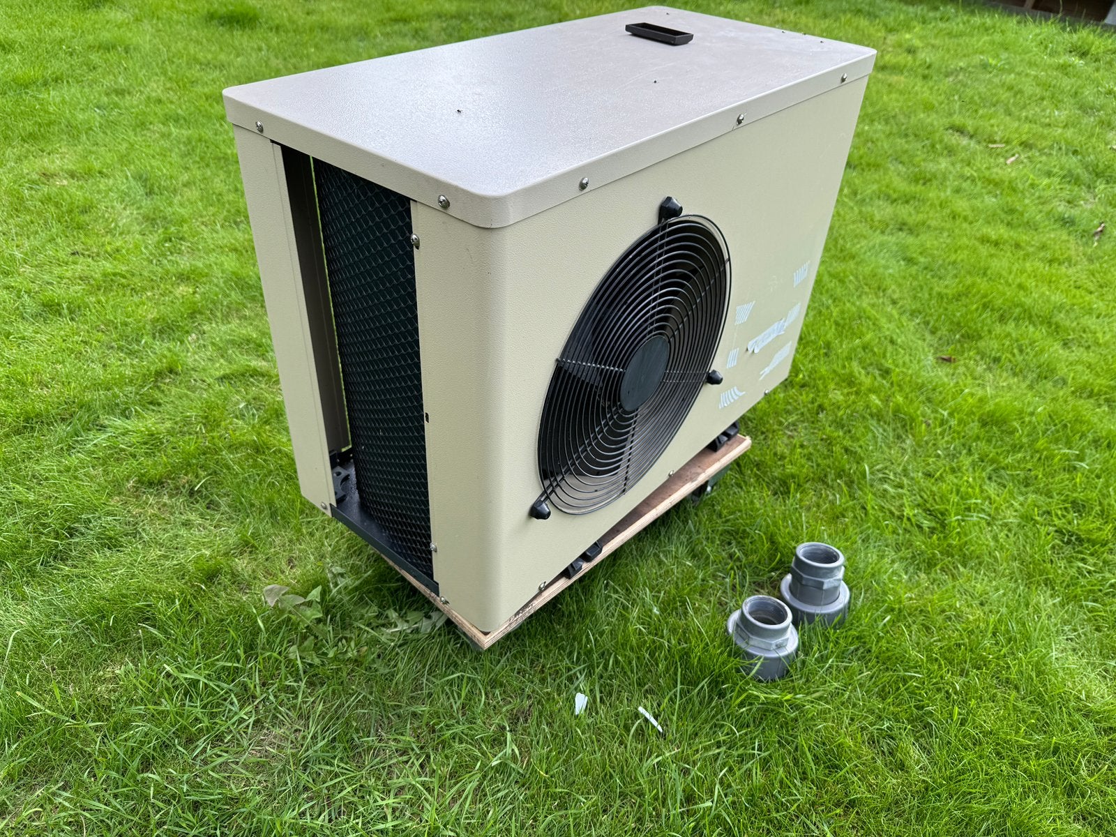 Warmtepomp zwembad 4,5kw, Tuin en Terras, Ophalen, Gebruikt