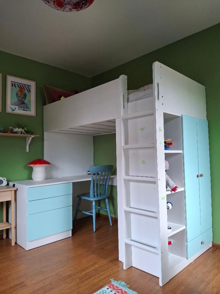 IKEA Hoogslaper Smastad, Ophalen, Zo goed als nieuw, Hoogslaper