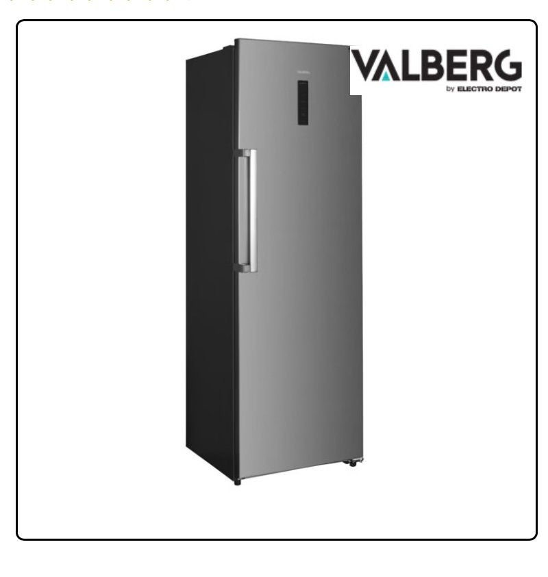 VALBERG Congélateur UF NF 274 D X742C— Dégivrage automatique, Enlèvement, Comme neuf