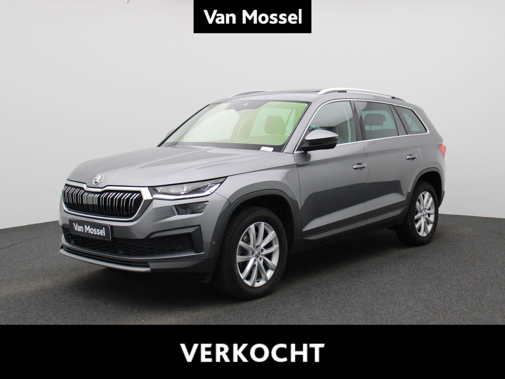 Skoda Kodiaq 2.0 CRTDI 110kW DSG7 Clever+ 7 ZITPLAATSEN | NA, Auto's, Stof, Gebruikt, 4 cilinders, Lane Keeping Assist
