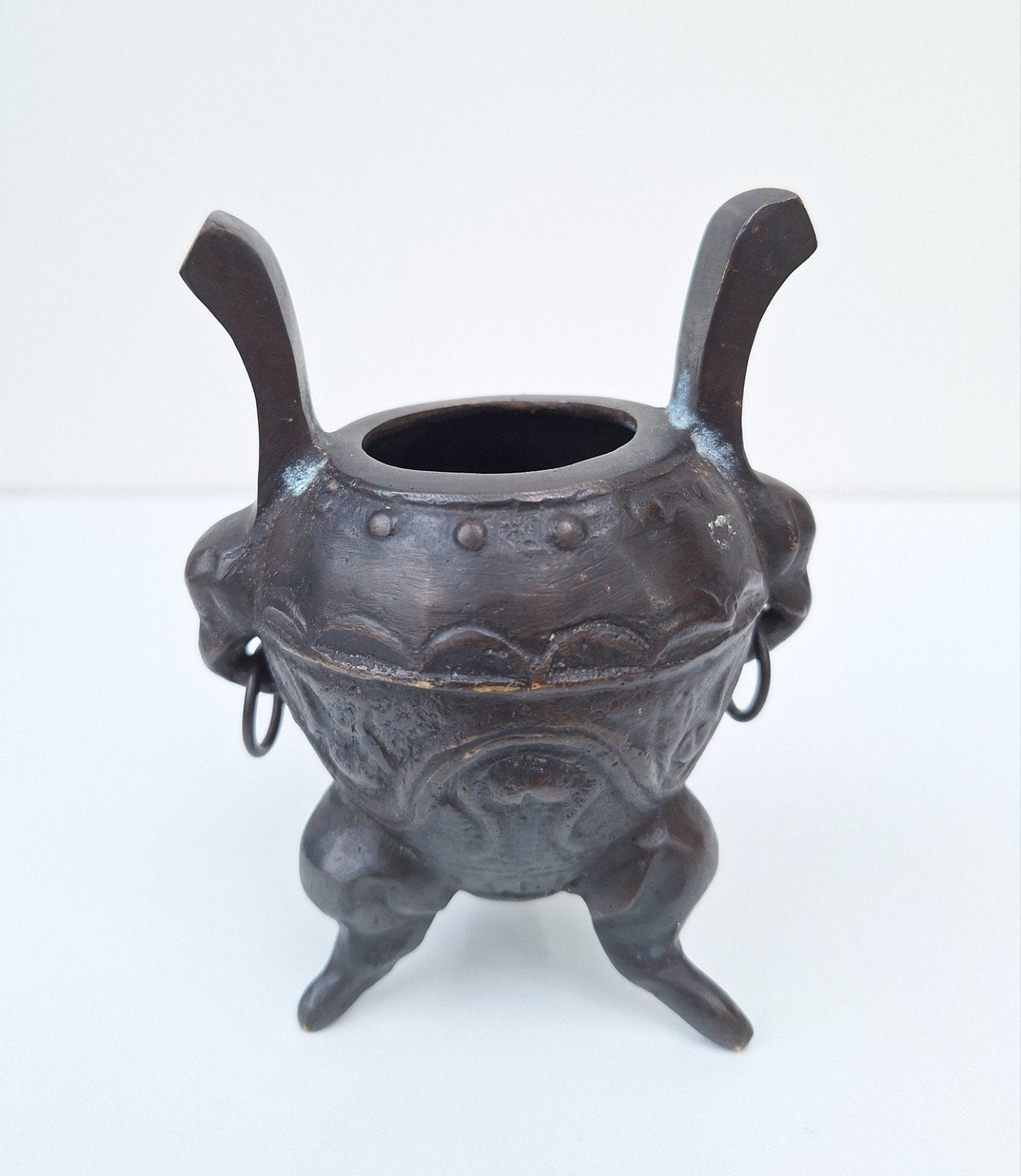 Antieke Chinese bronzen wierookbrander, Ophalen of Verzenden, Brons