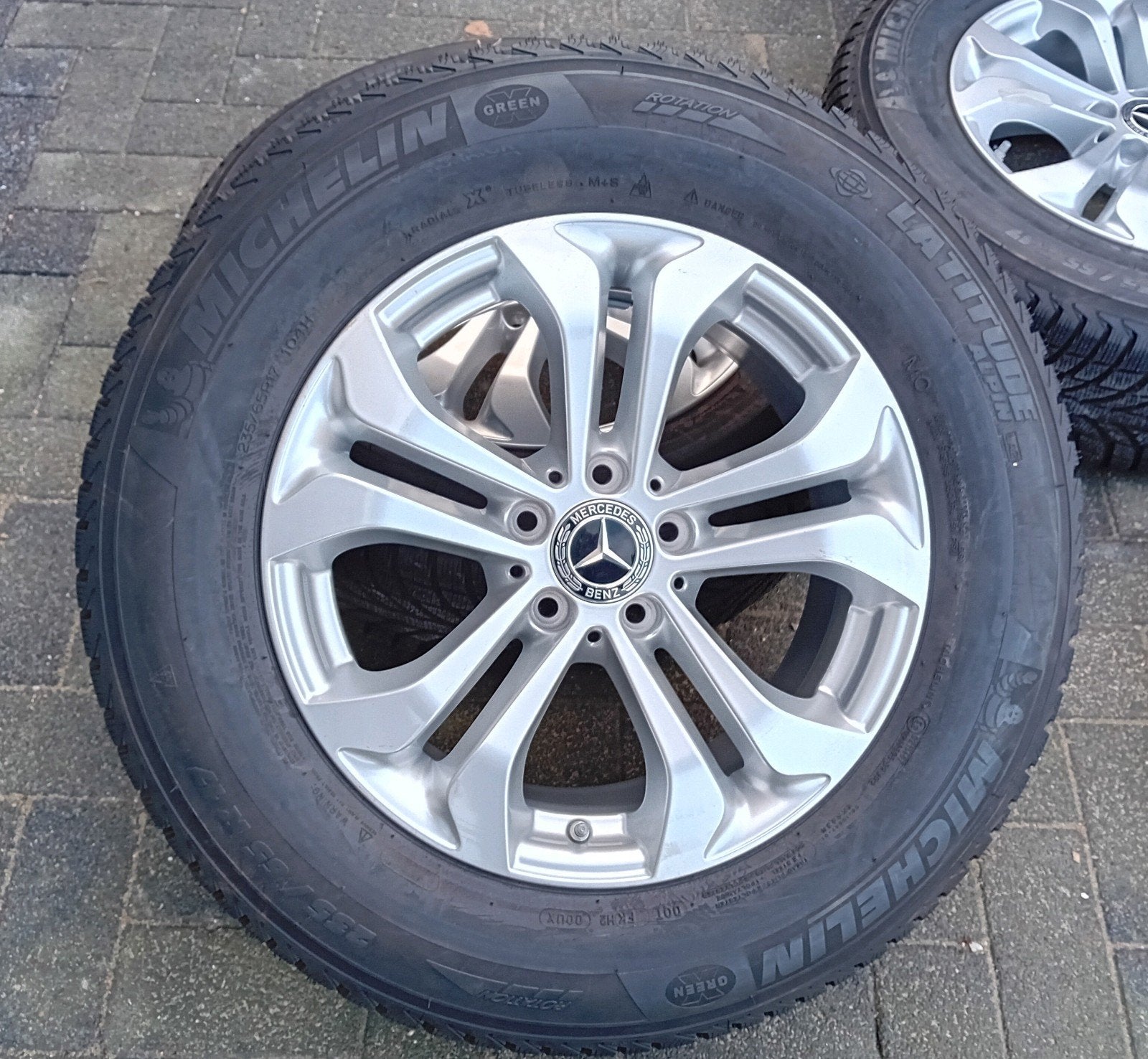Velgen alu winterbanden Mercedes GLC W253 17inch 5X112 NEW❄️, Ophalen, Nieuw, Mercedes-Benz