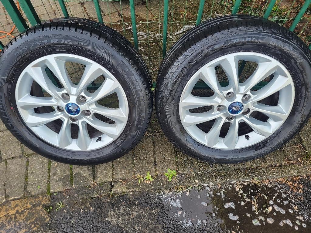 2 jantes Ford Mondeo, 215 mm, 16 pouces, Véhicule de tourisme, Pneus été