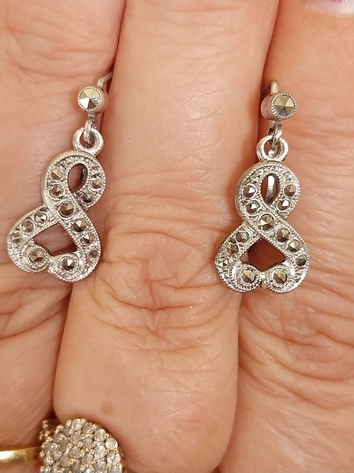 Artdeco zilveren juwelen, Handtassen en Accessoires, Ophalen of Verzenden, Zilver, Broche
