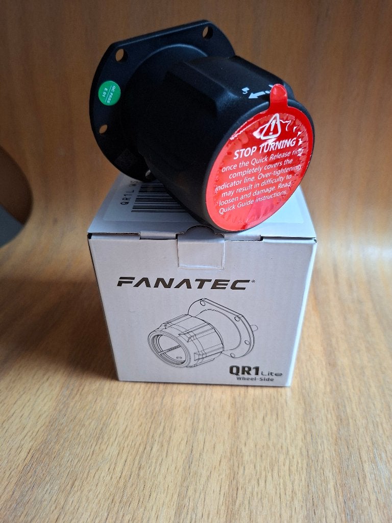 2 x Fanatec QR1 Lite (wheelside), Consoles de jeu & Jeux vidéo, Consoles de jeu | Accessoires Autre, Neuf, Volant de course, Enlèvement