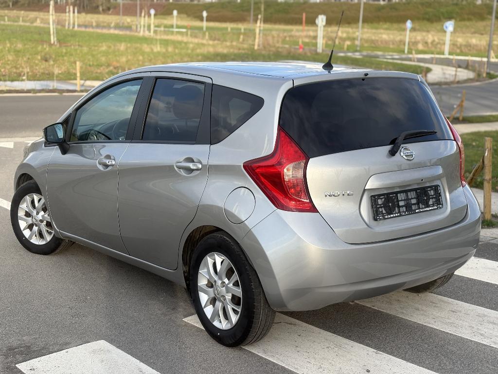 Nissan Note 1.2i Essence - 99.000 KM - Jante - Airco - Garan, Autos, Nissan, Argent ou Gris, Achat, Euro 6, Entreprise