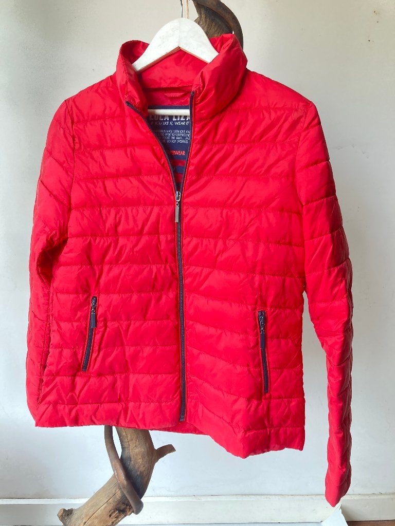 Outdoorjas - True red, Maat 38/40 (M), Lola & Liza, Ophalen of Verzenden, Zo goed als nieuw