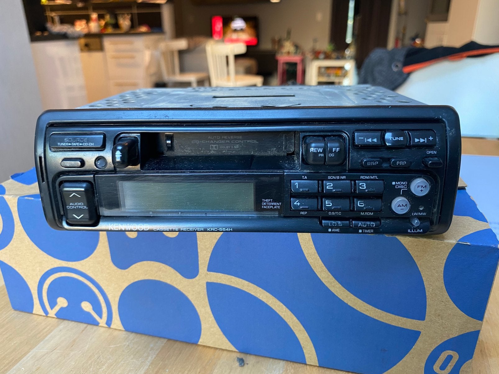 Kenwood Radio cassette KRC-554H (compleet), Ophalen, Zo goed als nieuw
