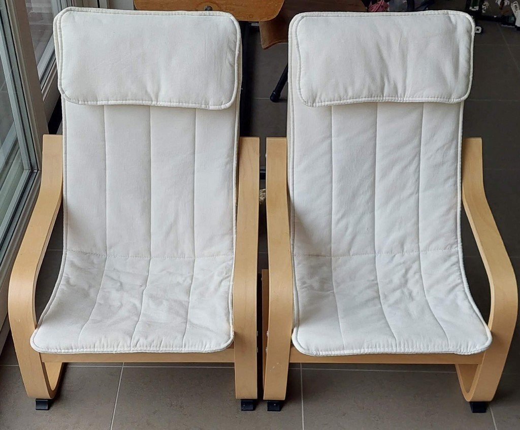 Kinderfauteuil "POÄNG" (2 stuks), Kinderen en Baby's, Ophalen, Gebruikt, Stoel(en)