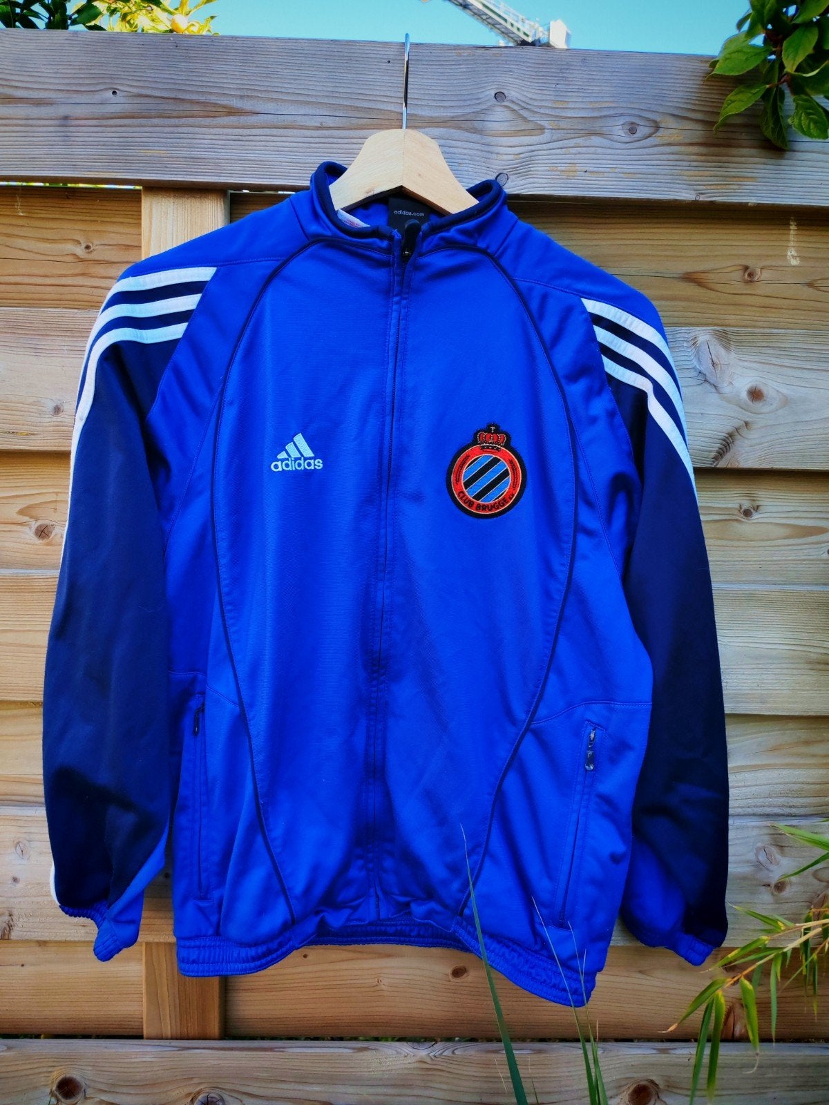 Belle veste d'entraînement vintage du Club Brugge 2005, Enlèvement ou Envoi