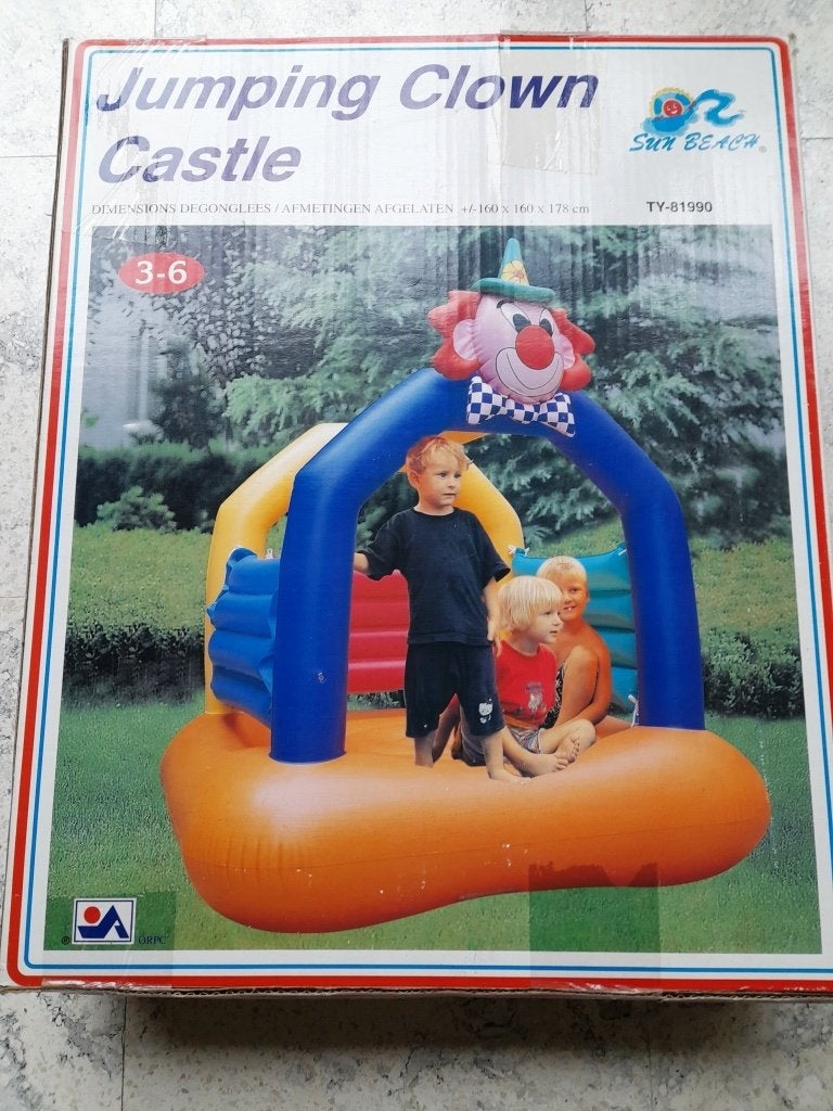 klein opblaasbaar springkasteel, Kinderen en Baby's, Ophalen, Gebruikt