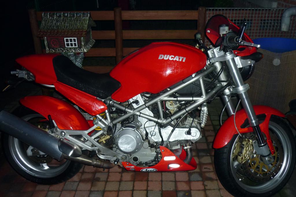 Ducati monster 1000 DS, Ophalen, Gebruikt