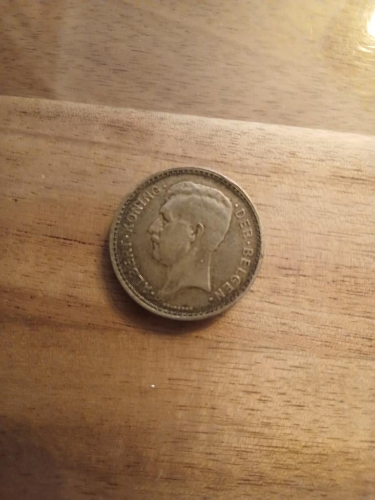Muntstuk Albert I 1934 20F, Postzegels en Munten, Munten | België, Ophalen of Verzenden, Losse munt