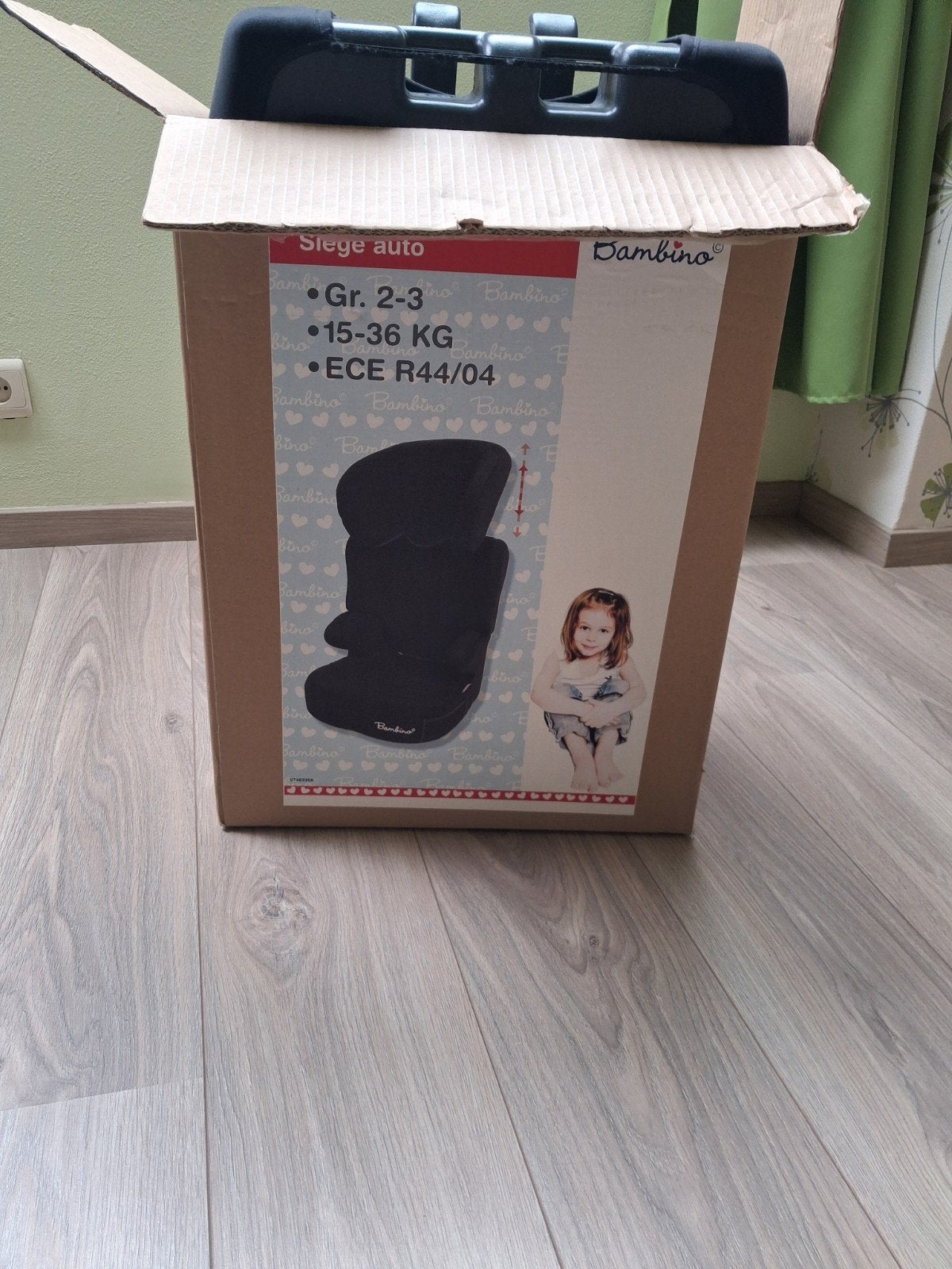 autostoel Bambino - splinternieuw, Ophalen