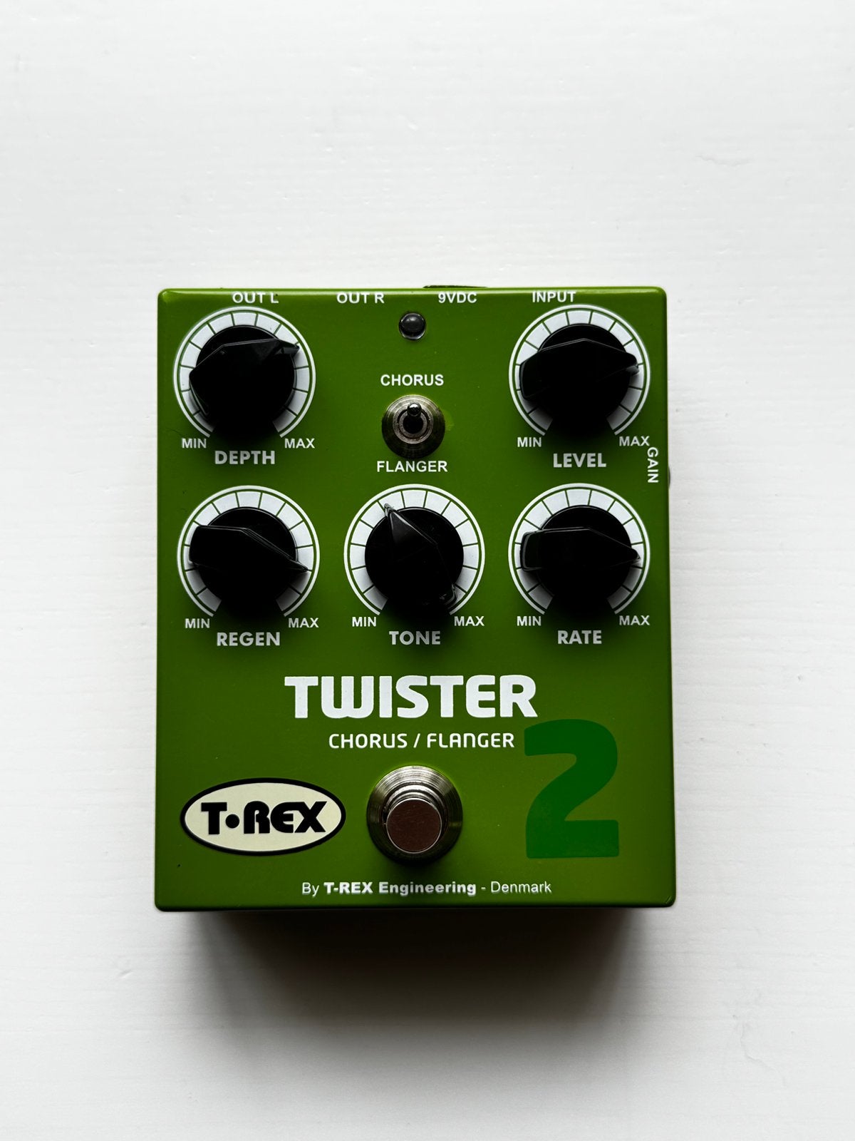 T-Rex Twister 2 | Chorus / Flanger Pedal, Muziek en Instrumenten, Effecten, Ophalen of Verzenden, Zo goed als nieuw, Chorus