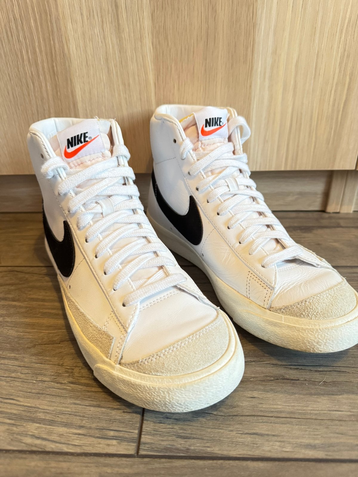 Nike Blazer Mid '77 Vintage, Kleding | Dames, Verzenden, Wit, Zo goed als nieuw, Sneakers
