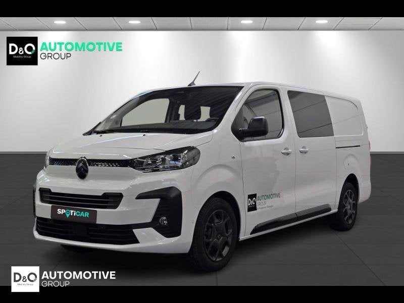 Citroen Jumpy Combi dubbel cabine  6pl camera gps, Auto's, Automaat, Wit, 111 kW, Jumpy Combi