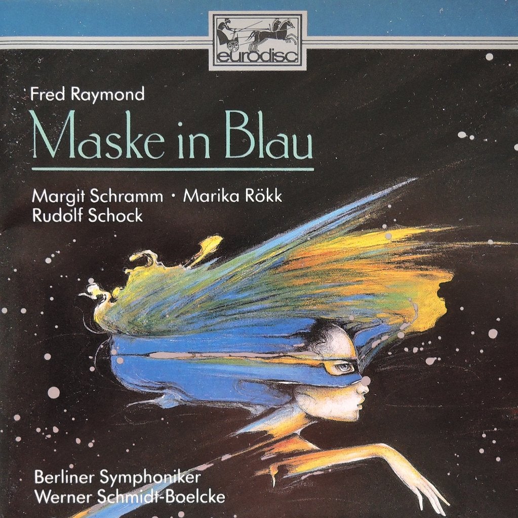 Maske in Blau / Raymond - Schramm / Rökk / Schock - Eurodisc, Enlèvement ou Envoi, Comme neuf, Opéra ou Opérette