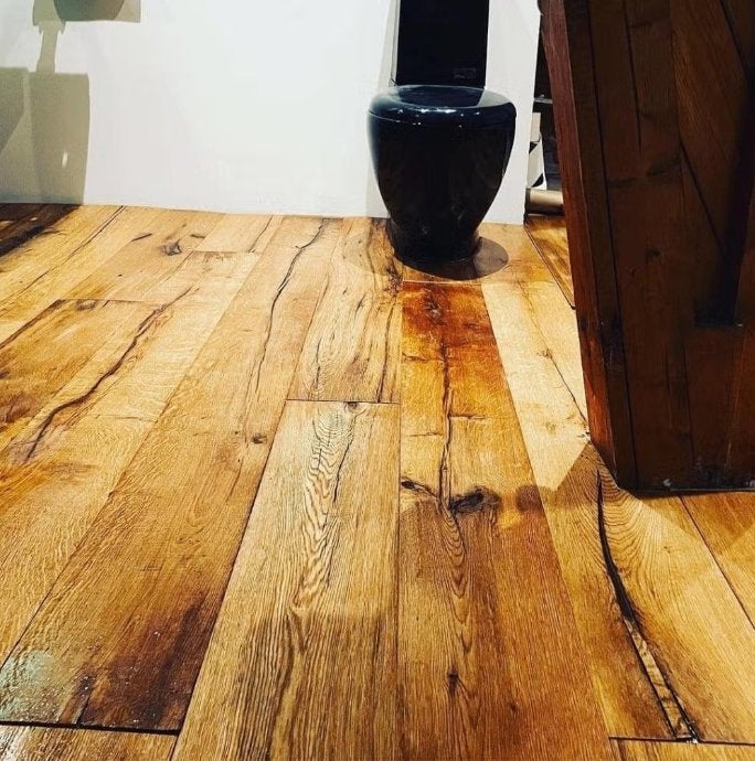 VENTE/>PARQUET ANCIEN EN CHÊNE VIEILLI, PRÊT À ÊTRE UTILISÉ!, Enlèvement