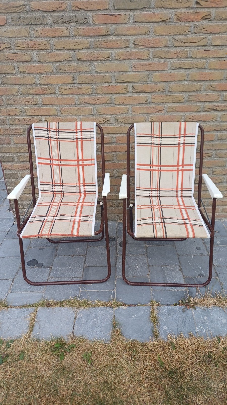 vintage campingstoelen, plooistoelen, Ophalen