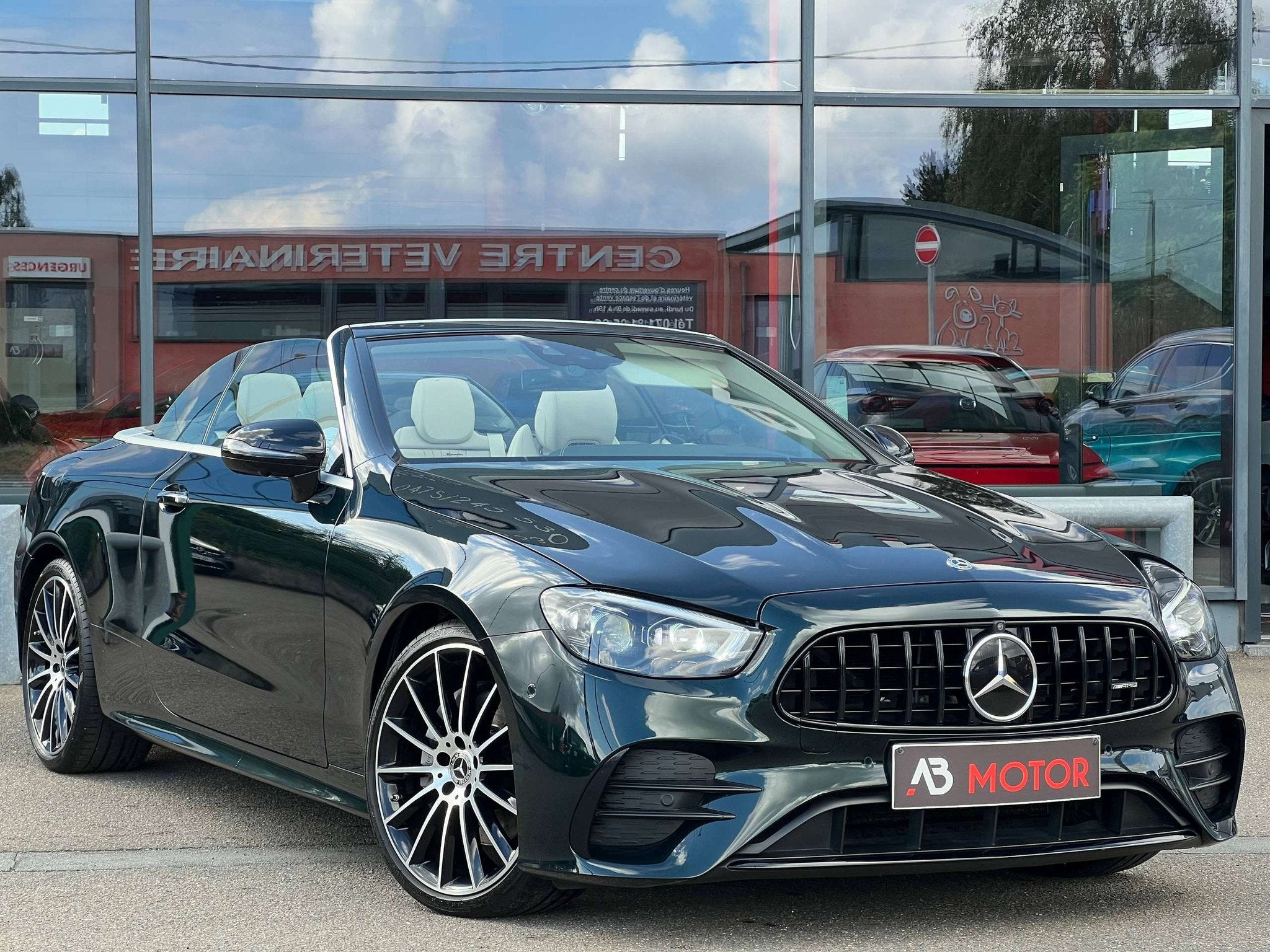 Mercedes-Benz E-Klasse E220 d Cabriolet PACK AMG BURMESTER H, Auto's, Automaat, 4 zetels, 4 cilinders, Cabriolet