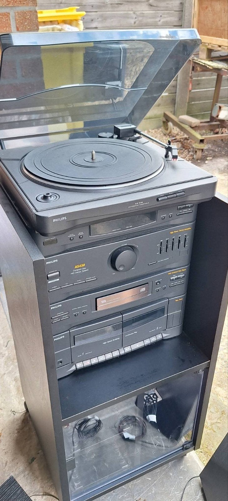 Stereo-keten Philips (incl. boxen), Audio, Tv en Foto, Stereoketens, Ophalen, Philips