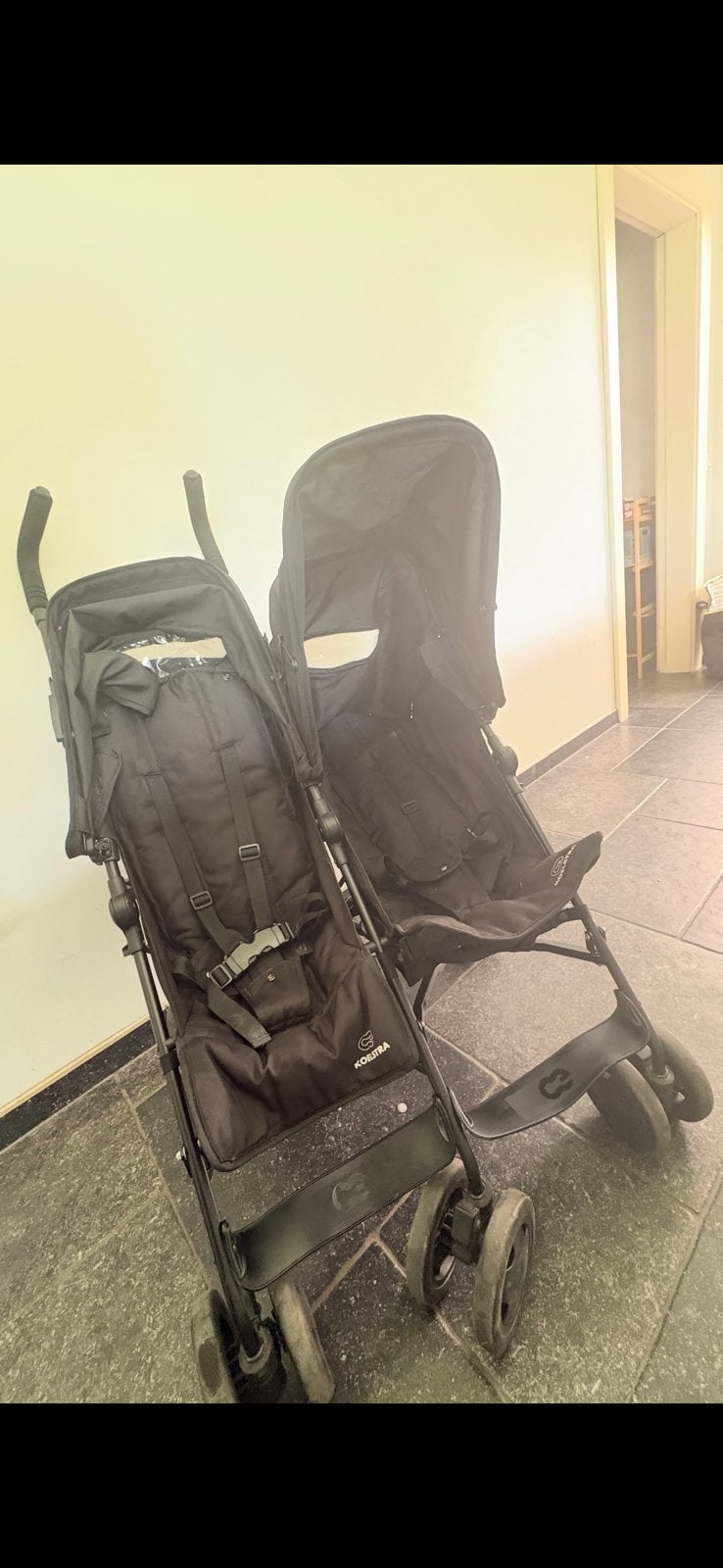 buggy, Kinderen en Baby's, Tweelingen en Meerlingen, Ophalen, Zo goed als nieuw, Kinderwagen of Buggy
