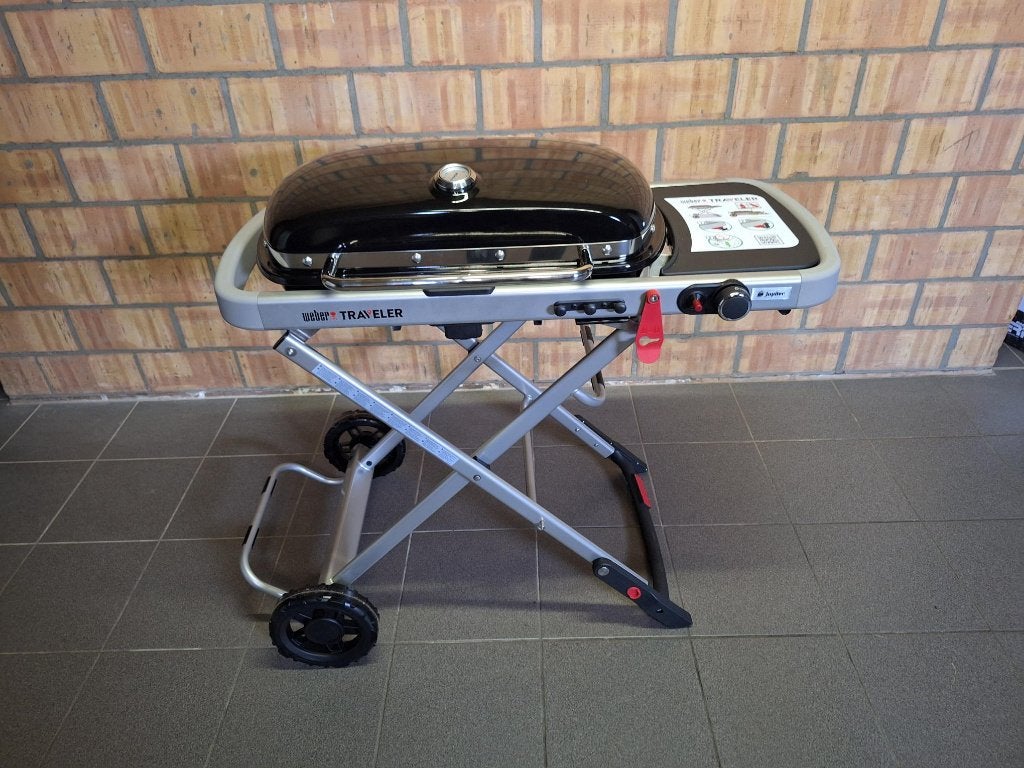 Weber traveller gasbarbeque, Tuin en Terras, Ophalen, Nieuw